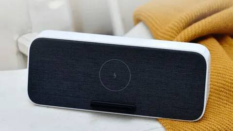 Колонка портативная Xiaomi Wireless Charge Bluetooth Speaker White (Белый)