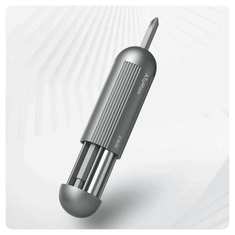 Отвертка Atuman X-Mini Screwdriver Set 9 in 1 (6971720840709) Gray (Серый)