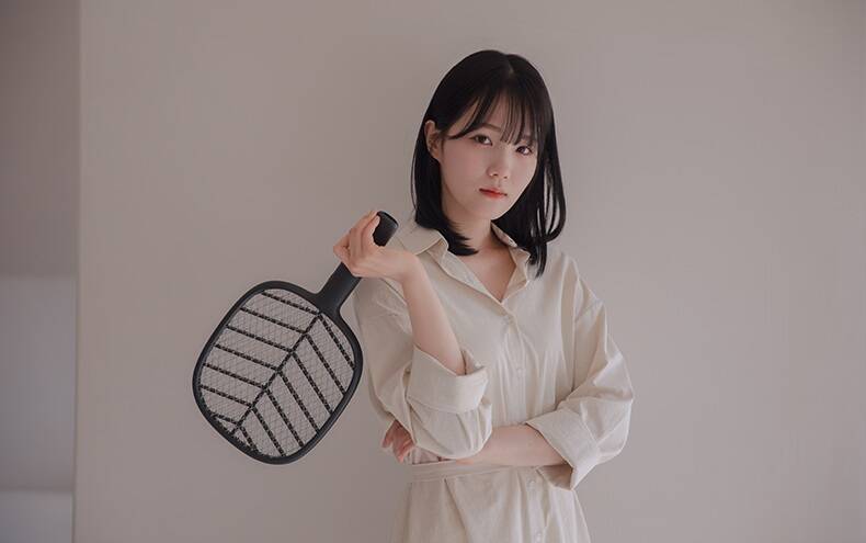Электрическая мухобойка Solove P2 Electric Mosquito Swatter Black (Черный)