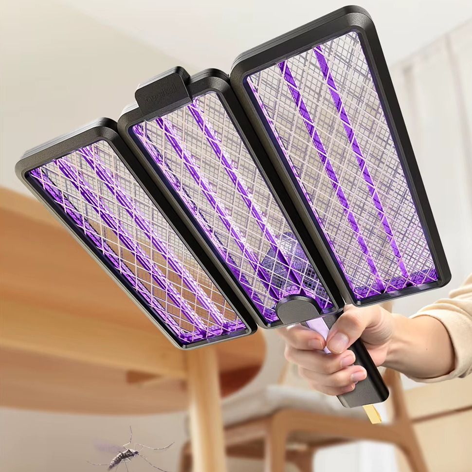 Электрическая мухобойка Xiaomi Qualitell Folding Electric Mosquito Swatter V3 (ZSS240918) Violet (Фиолетовый)