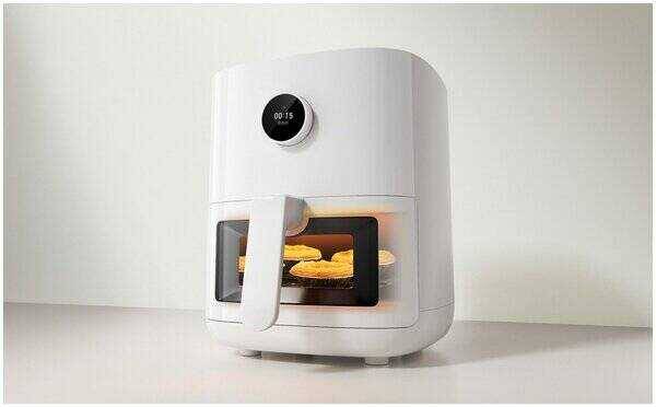 Фритюрница Xiaomi Mijia Smart Air Fryer Pro 4L (MAF04) White (Белый) CN Фритюрница Xiaomi Mijia Smart Air Fryer Pro 4L (MAF04) White (Белый) CN