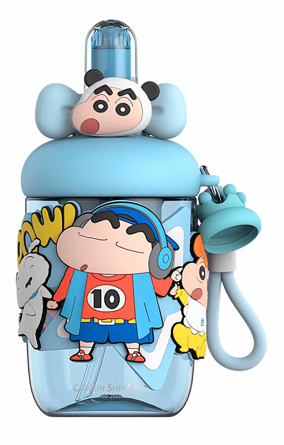 Бутылка для воды Crayon Shin-chan Tritan Space Cup 650ml (LX-4174) Blue (Голубой) Бутылка для воды Crayon Shin-chan Tritan Space Cup 650ml (LX-4174) Blue (Голубой)