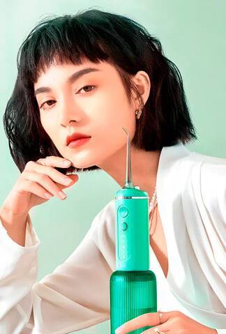 Ирригатор Soocas W3F (4 насадки) Green (Зеленый)