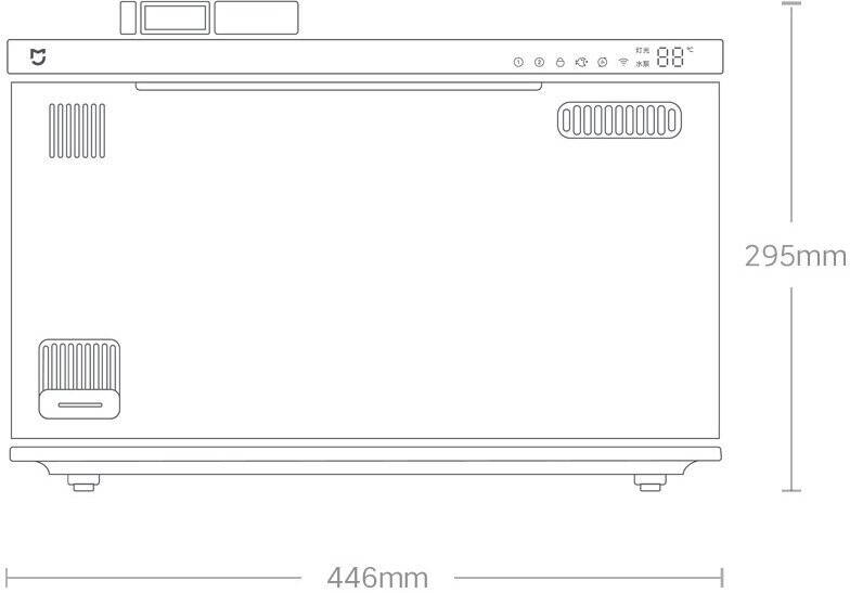 Умный аквариум Xiaomi Mijia Smart Fish Tank MYG100 Black (Черный)