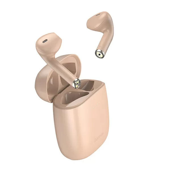 Беспроводные наушники Baseus W04 Pink (Розовый)