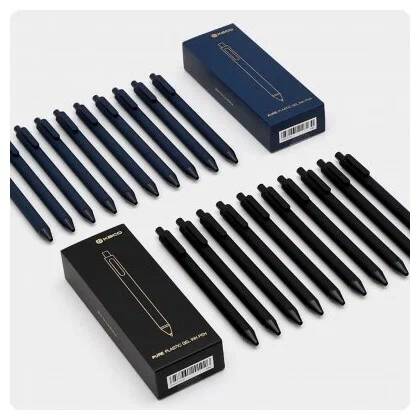 Набор гелевых ручек Kaco Pure Plastic Gel Ink Pen (10 шт) Black (Черный) Набор гелевых ручек Kaco Pure Plastic Gel Ink Pen (10 шт) Black (Черный)