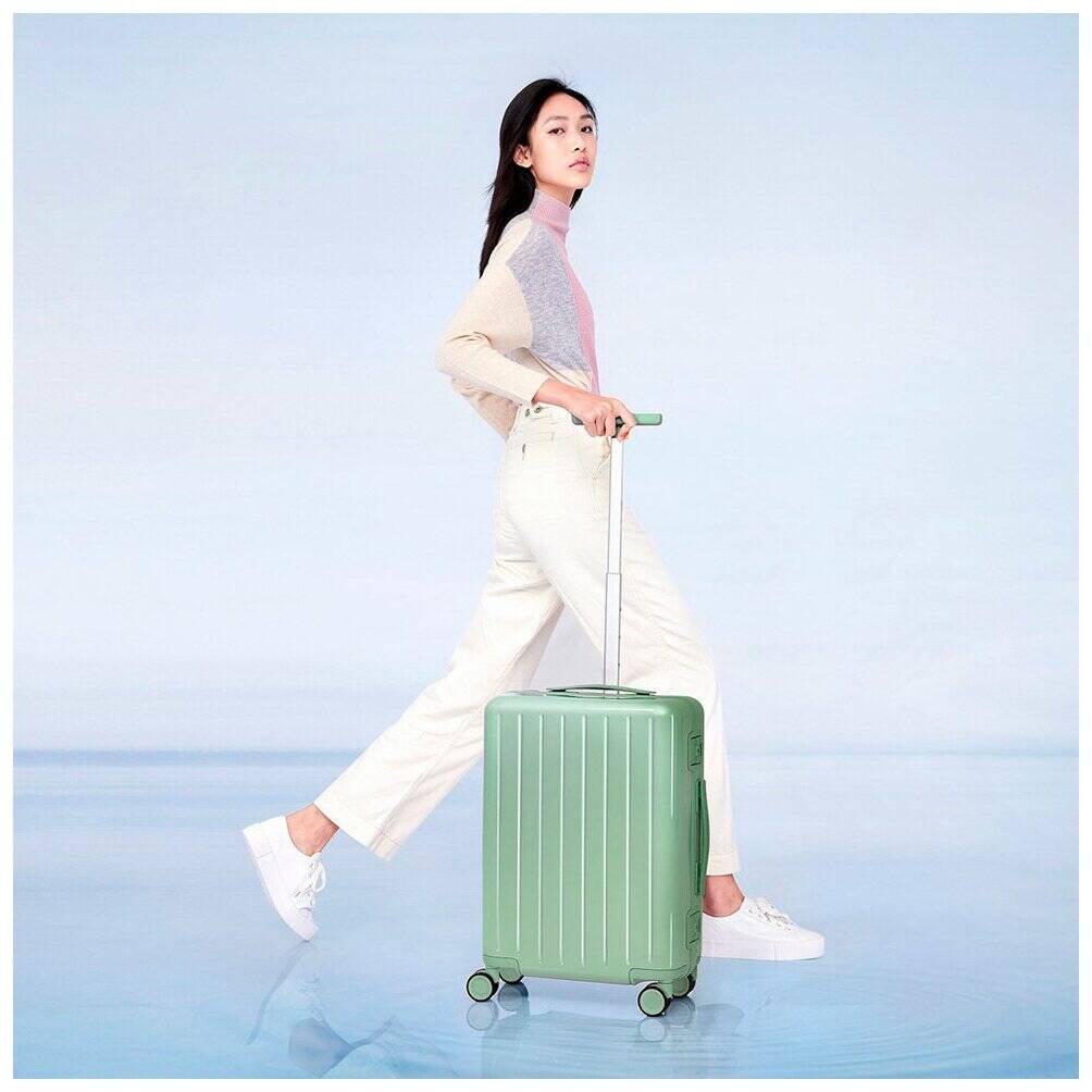 Чемодан NINETYGO Manhattan Luggage 20" Green (Зеленый)