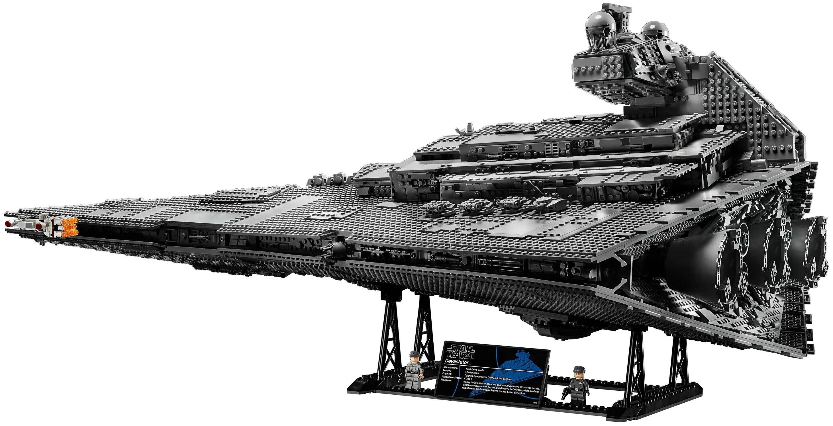 Конструктор LEGO Star Wars Имперский звёздный разрушитель Gray (Серый) CN Конструктор LEGO Star Wars Имперский звёздный разрушитель Gray (Серый) CN