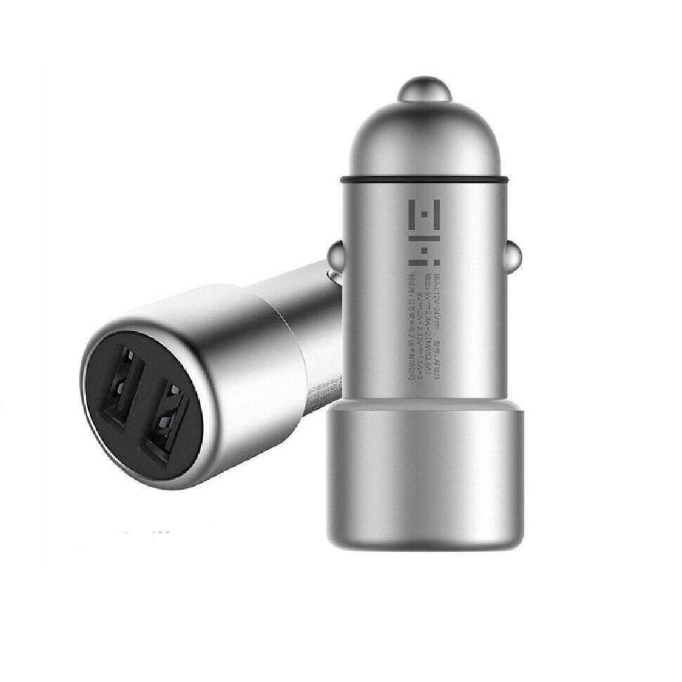 Автомобильное зарядное устройство ZMI (AP821) Silver (Серебристый)
