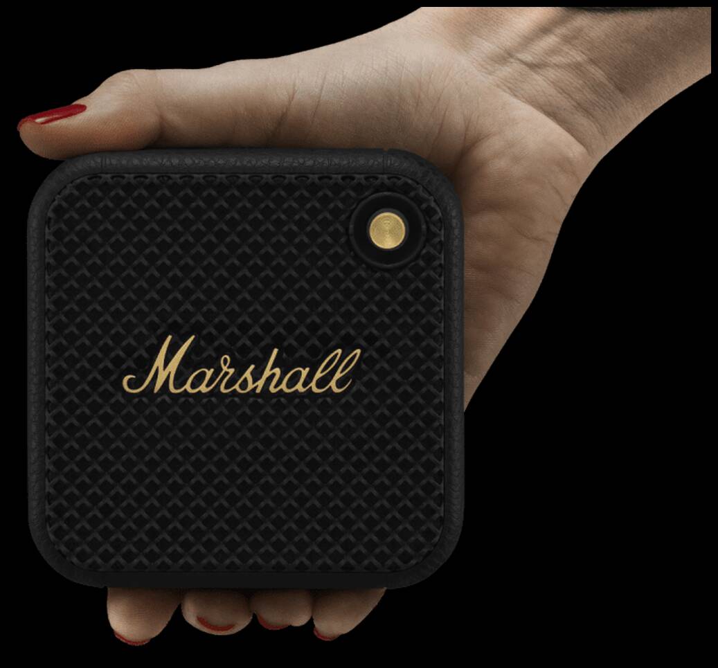 Колонка портативная Marshall WILLEN Bluetooth Speaker Black (Черный) Global Version Колонка портативная Marshall WILLEN Bluetooth Speaker Black (Черный) Global Version