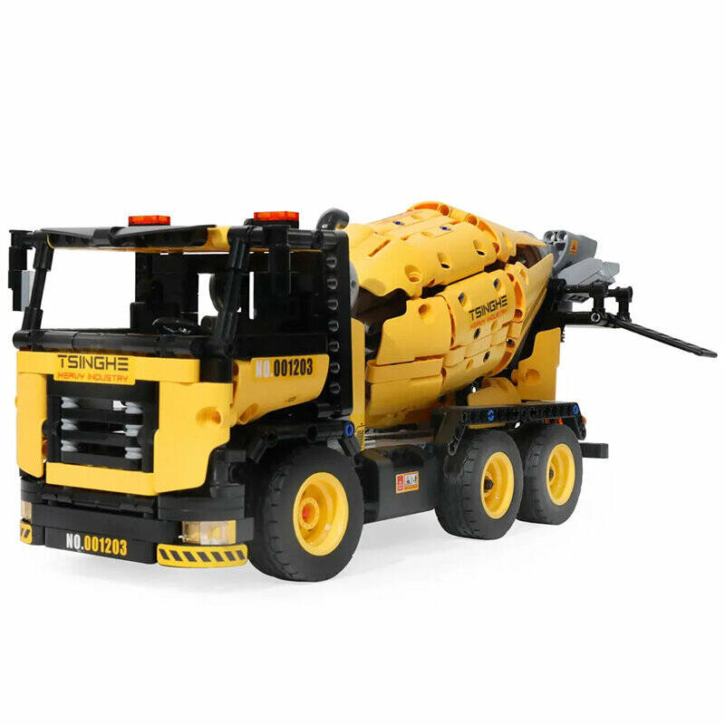 Конструктор Onebot Engineering Mixer Truck OBJBC58AI 960 PCS Yellow (Желтый)