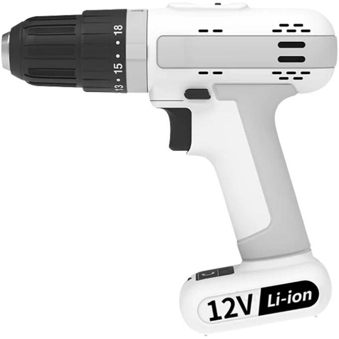 Аккумуляторная дрель-шуруповерт MarsWorker 12V Lithium Drill (MSID1202-02) White (Белый)