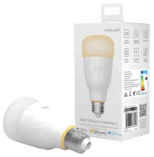 Лампа светодиодная Yeelight Smart LED Bulb 1S E27 (YLDP15YL) 8.5Вт White (Белый)