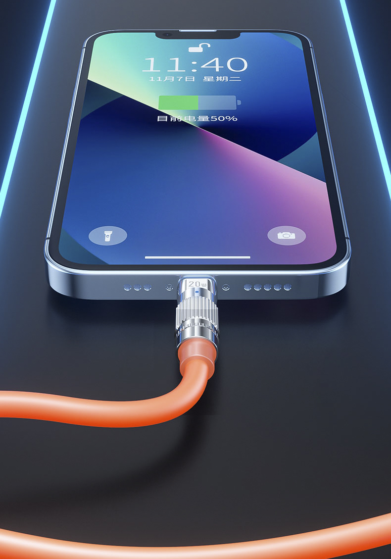 Кабель WEKOME Type-C to Apple Lightning WDC-187