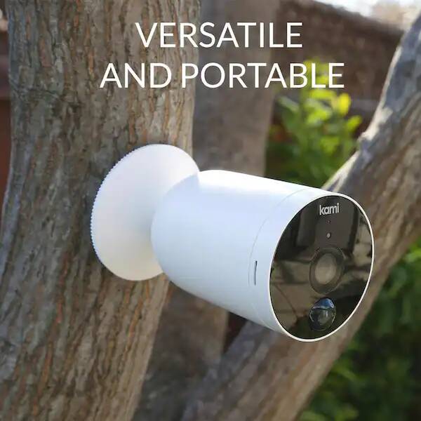 IP камера Xiaomi Yi Kami Wire-Free Outdoor Camera (W102) White (Белый)