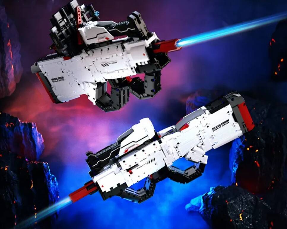 Конструктор Onebot AR Megalodon Dawn of Jupiter (OBJBQ63AIQI) White (Белый)