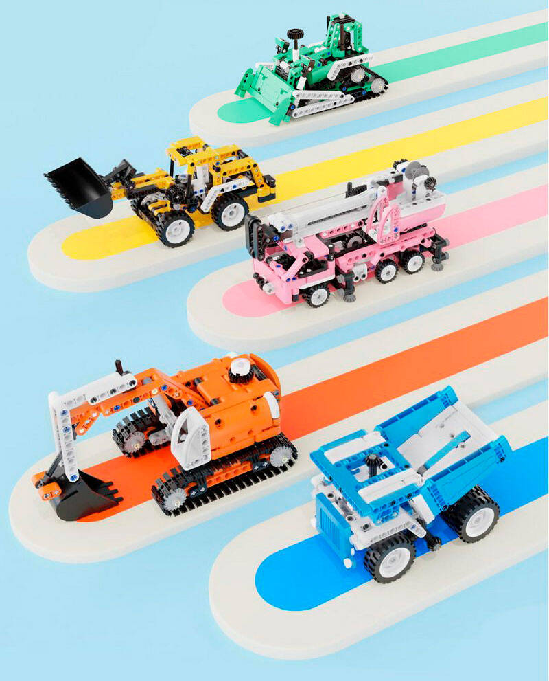 Конструктор Onebot Mini Loader (OBQXKK95AIQ) Yellow (Желтый) Конструктор Onebot Mini Loader (OBQXKK95AIQ) Yellow (Желтый)