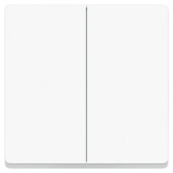 Умный двойной беспроводной переключатель Xiaomi Mijia (XMWS01XS) White (Белый)