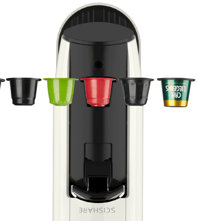 Кофемашина капсульная Scishare Smart Capsule Coffee Machine S1102 Gray (Серый) Кофемашина капсульная Scishare Smart Capsule Coffee Machine S1102 Gray (Серый)