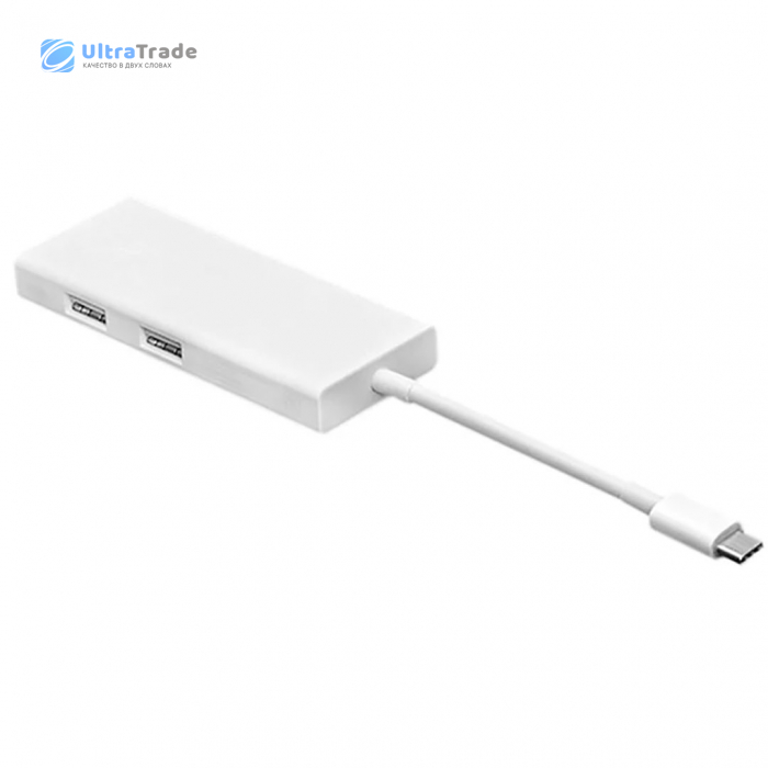 Адаптер Xiaomi с Type-C Display Port Converter (ZJQ02TM) White (Белый) Адаптер Xiaomi с Type-C Display Port Converter (ZJQ02TM) White (Белый)