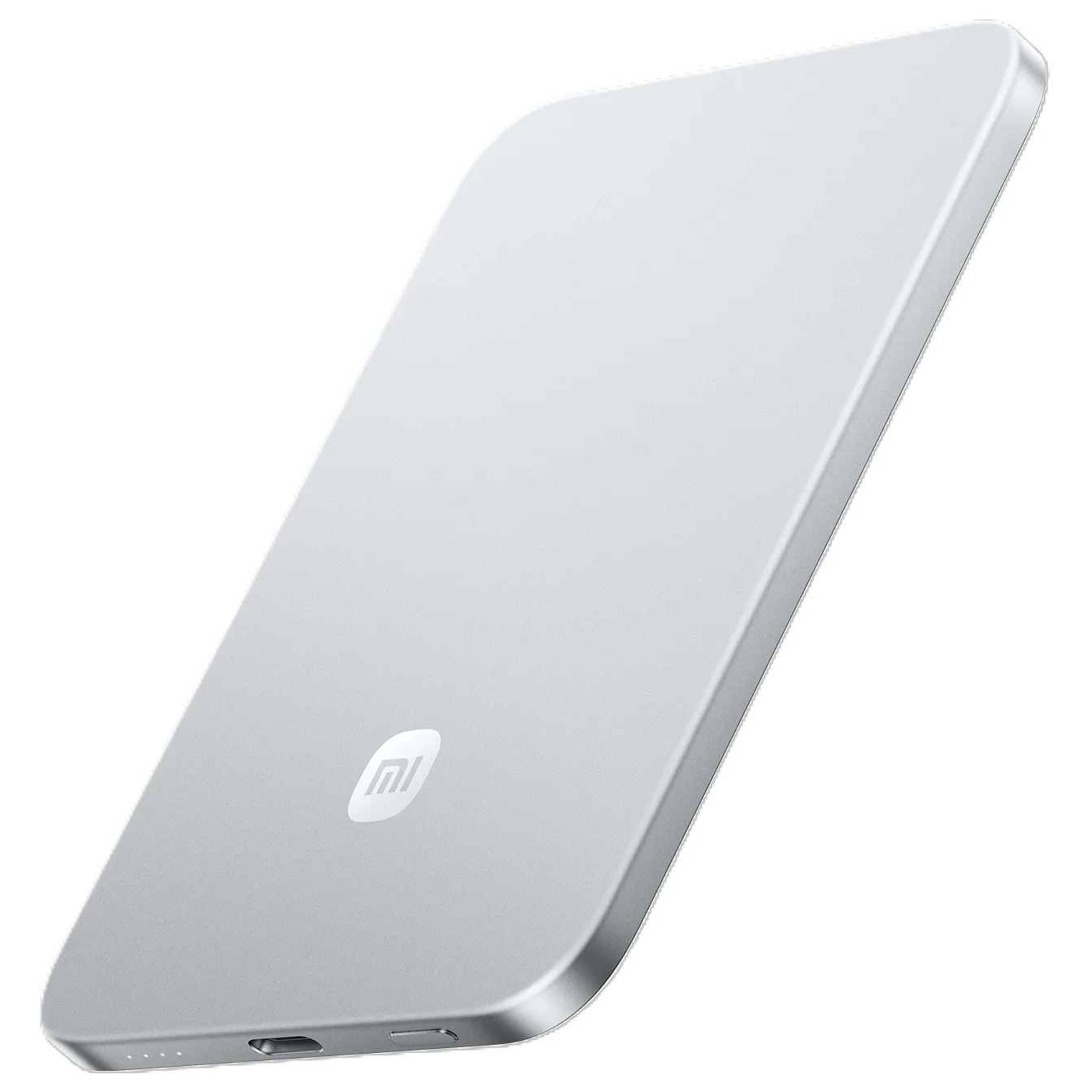 Внешний аккумулятор Xiaomi UltraThin Magnetic Power Bank 5000 15W (MDY-20-EB) Silver (Серебристый)