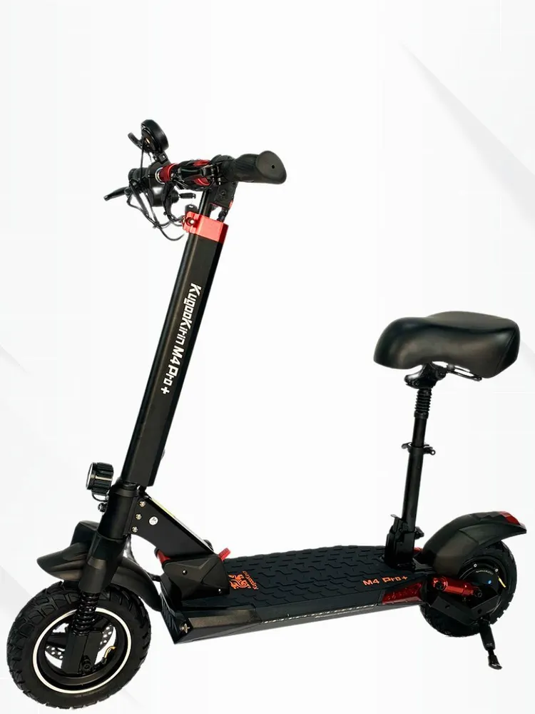 Электросамокат KugooKirin M4 Pro Plus 18AH JILONG Black (Черный)