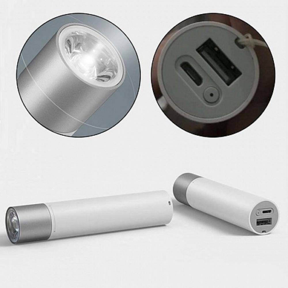Фонарь Xiaomi Portable Flashlight LPB01ZM White (Белый)