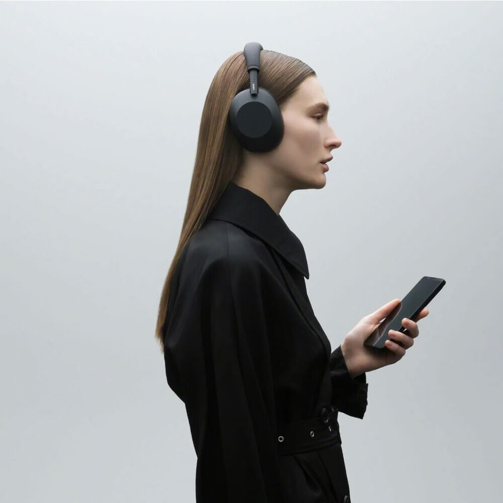 Беспроводные наушники с шумоподавлением Sony WH-1000XM6 Black (Черный)