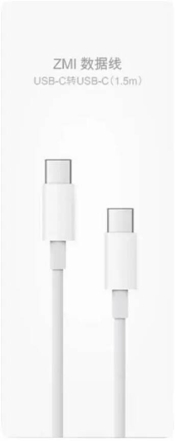 Кабель Xiaomi USB-C/USB-C ZMI 1,5m (AL301) White (Белый) Кабель Xiaomi USB-C/USB-C ZMI 1,5m (AL301) White (Белый)