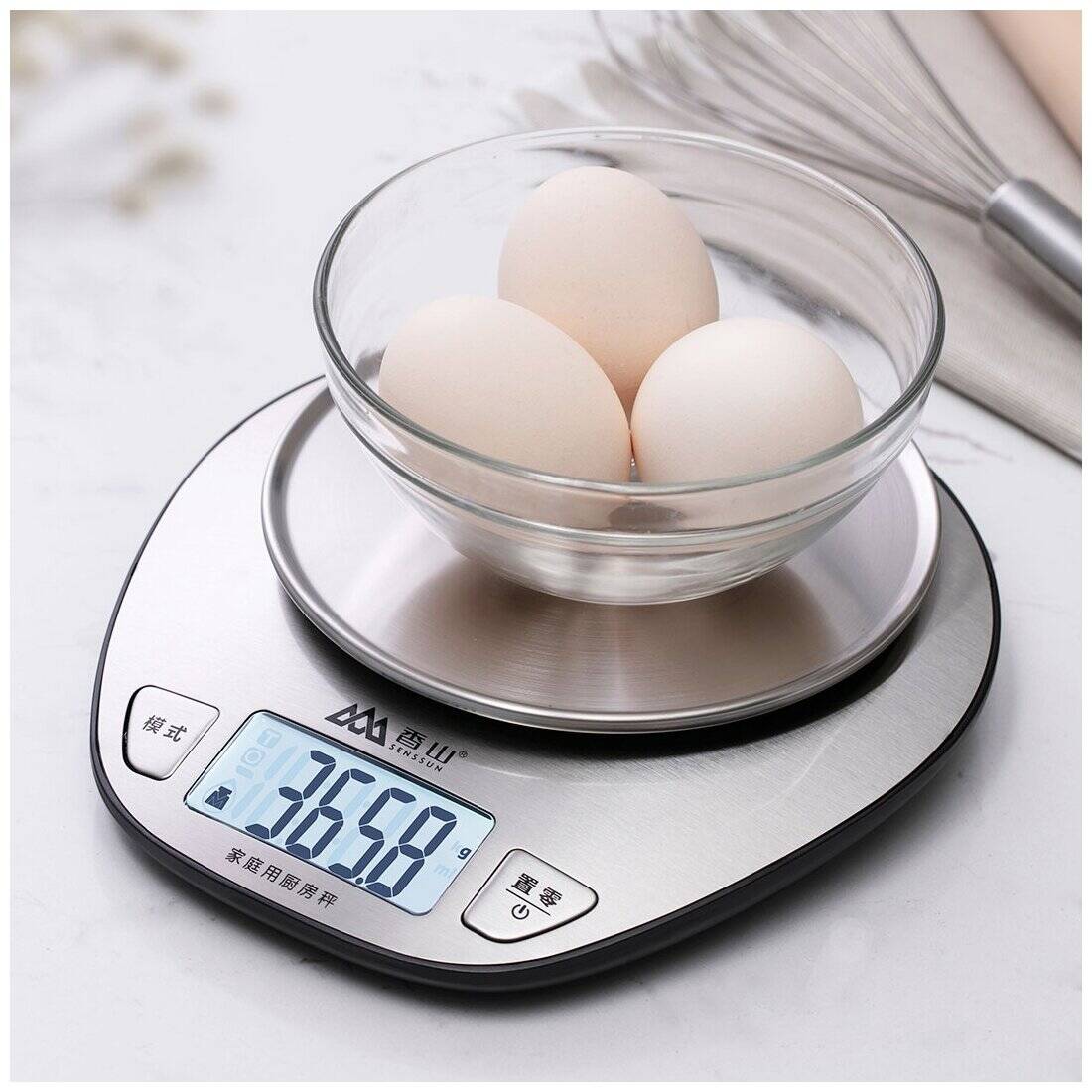 Кухонные весы Xiaomi Senssun Electronic Kitchen Scale (EK518) Silver (Серебристый) Кухонные весы Xiaomi Senssun Electronic Kitchen Scale (EK518) Silver (Серебристый)
