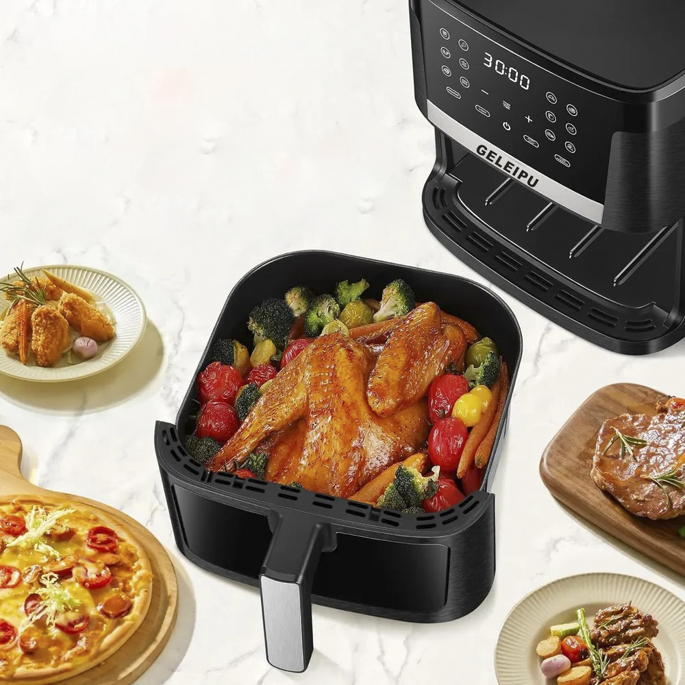 Аэрофритюрница GELEIPU DL27 7л Black (Черный)