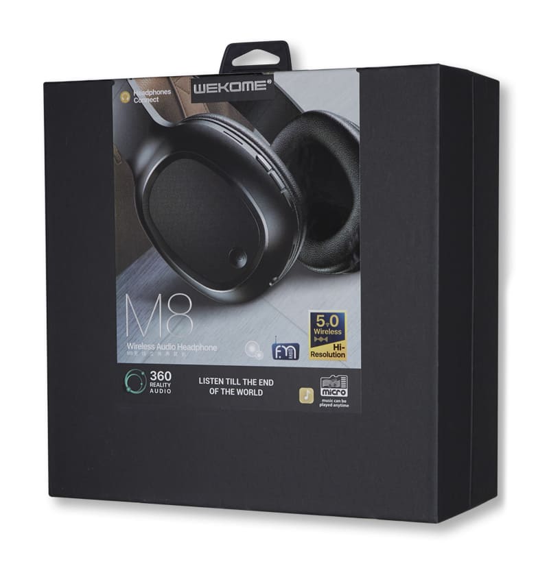 Беспроводные наушники WEKOME ANC M8 Black (Черный) Беспроводные наушники WEKOME ANC M8 Black (Черный)