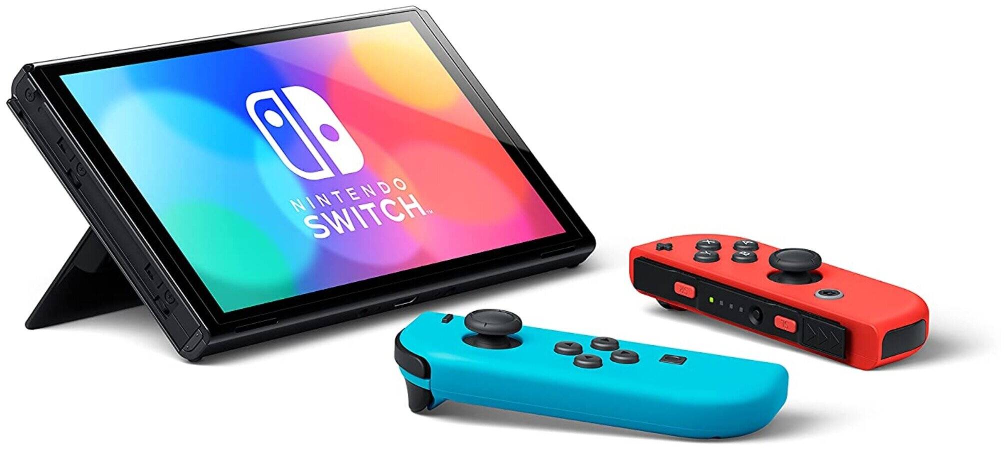 Игровая консоль Nintendo Switch OLED 64GB Neon Red/Blue (Красный/Синий) HK Игровая консоль Nintendo Switch OLED 64GB Neon Red/Blue (Красный/Синий) HK