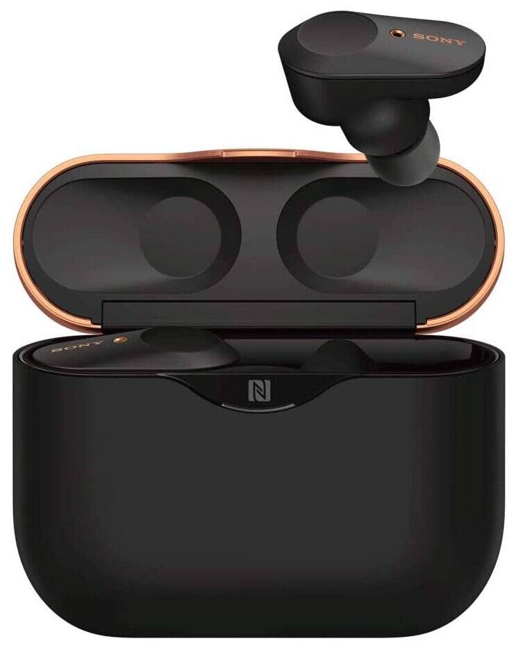Беспроводные наушники с шумоподавлением Sony WF-1000XM3 Black (Черный) CN Беспроводные наушники с шумоподавлением Sony WF-1000XM3 Black (Черный) CN