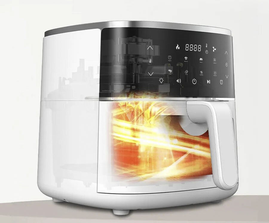 Аэрогриль BEHEART Smart Air Fryer 4L (AF-E4003-AS) White (Белый) Global Version Аэрогриль BEHEART Smart Air Fryer 4L (AF-E4003-AS) White (Белый) Global Version