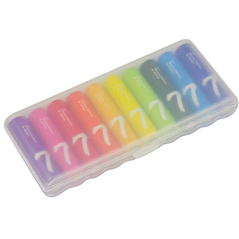 Батарейки Xiaomi ZMI Rainbow Zi7 AAA LR03 (10 шт) Color (Цветной)