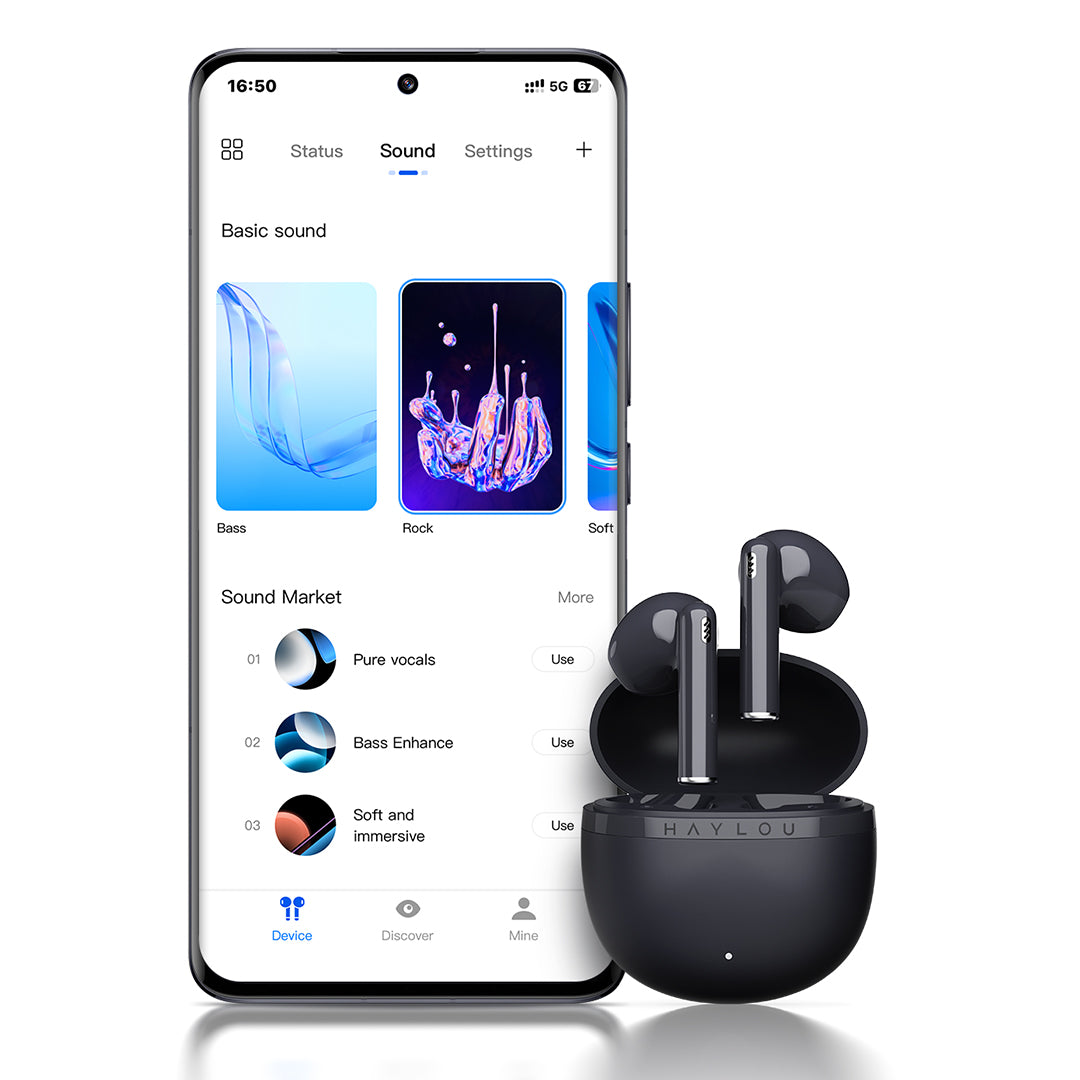 Беспроводные наушники Haylou X1 Plus Black (Черный) Global Version Беспроводные наушники Haylou X1 Plus Black (Черный) Global Version