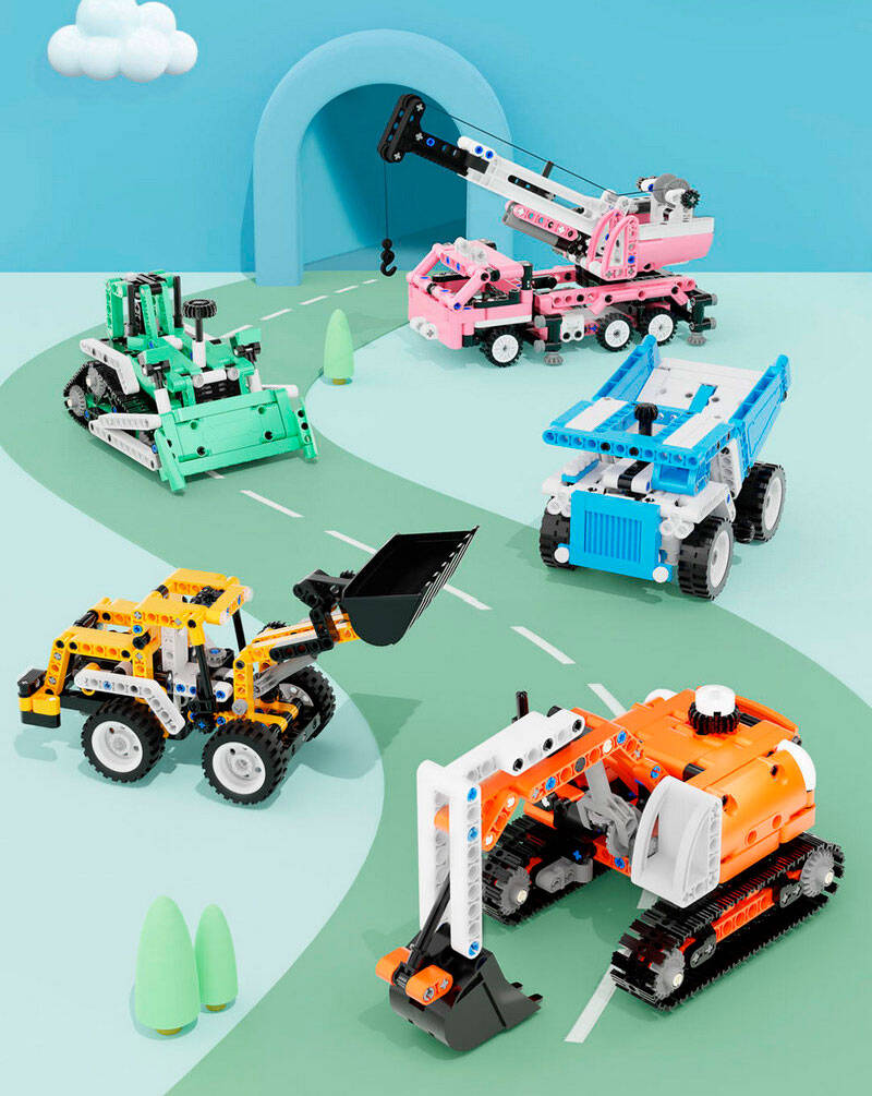 Конструктор Onebot Mini Loader (OBQXKK95AIQ) Yellow (Желтый) Конструктор Onebot Mini Loader (OBQXKK95AIQ) Yellow (Желтый)