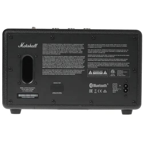 Колонка портативная Marshall Acton 2 Black (Черный) Global Version Колонка портативная Marshall Acton 2 Black (Черный) Global Version
