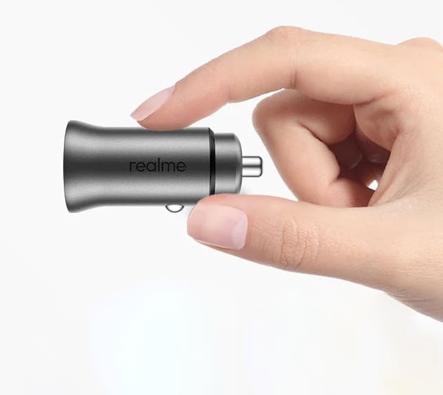 Автомобильное зарядное устройство Realme Car Charger 33W (RTX2121) Silver (Серебристый)