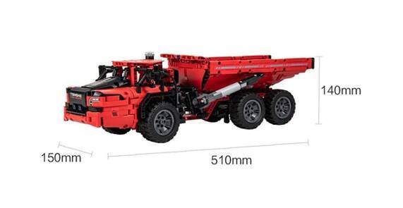 Конструктор Onebot Engineering Vehicle Articulated Mining Truck (OBLKSC59AIQI) Red (Красный) Конструктор Onebot Engineering Vehicle Articulated Mining Truck (OBLKSC59AIQI) Red (Красный)