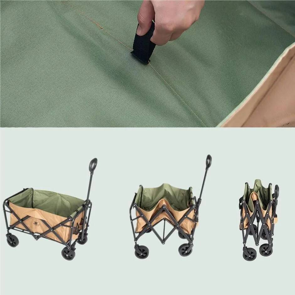 Складная кемпинговая тележка Xiaomi Chao Foldable Camping Trolley (YC-ZDYDC01) Beige (Бежевый)