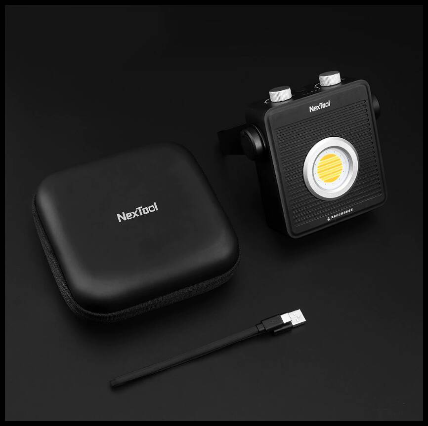 Фонарь для кемпинга с радио Xiaomi Nextool Outdoor Camping Light Portable (NE20093) Black (Черный)
