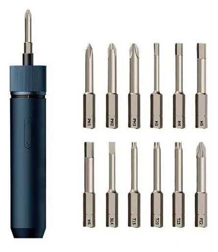 Аккумуляторная отвертка Xiaomi Hoto Straight Handle Electric Screwdriver (QWLSD001) Black (Черный)