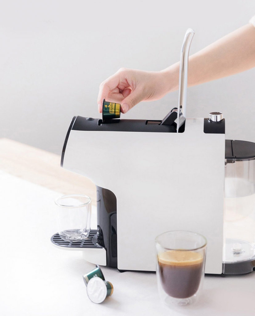 Кофемашина капсульная Scishare Smart Capsule Coffee Machine S1102 Gray (Серый) Кофемашина капсульная Scishare Smart Capsule Coffee Machine S1102 Gray (Серый)