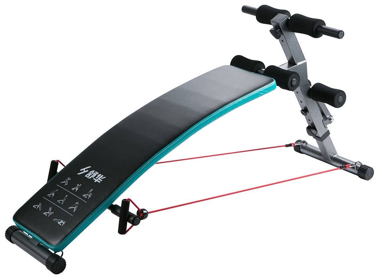 Спортивная скамья для пресса Xiaomi SHUA Сurved Abdominal Board (SH-575) Black (Черный)