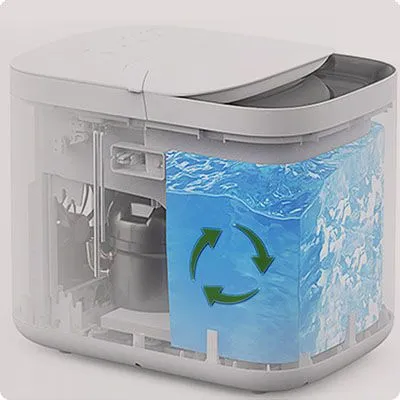 Автоматическая машина для изготовления круглого льда Xiaomi VINO Ice Machine Round Ice 15kg (VZB-15JA) White (Белый)