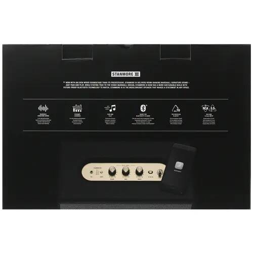 Колонка портативная Marshall Stanmore 3 Black (Черный) Global Version