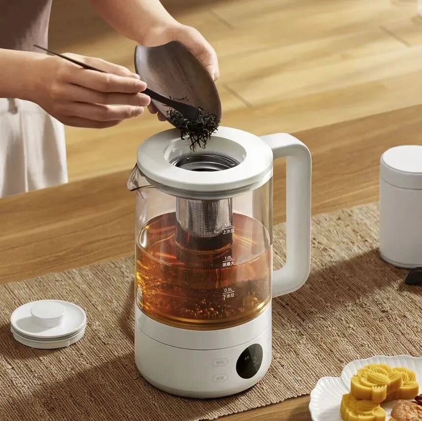 Электрический заварочный чайник Xiaomi Mijia Multifunctional Health Pot S1 (MDS2A0) Beige (Бежевый) CN