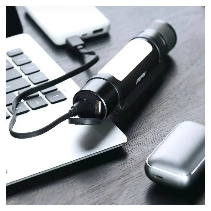 Фонарь Xiaomi Nextool Natuo Outdoor 6 в 1 Thunder Flashlight Portable (NE20030) Black (Черный) Фонарь Xiaomi Nextool Natuo Outdoor 6 в 1 Thunder Flashlight Portable (NE20030) Black (Черный)